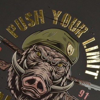 Vojáci 3D Zlatý Plakát