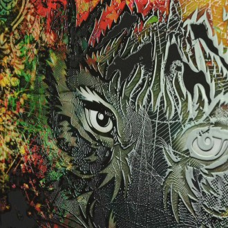 Krvavý vlkodlak 3D Plakát