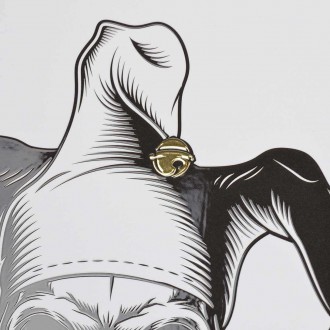 Gangsta Joker 3D Zlatý Plakát