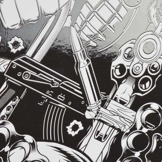 Gangsta lebky 3D Plakát