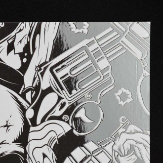 Gangsta lebky 3D Plakát