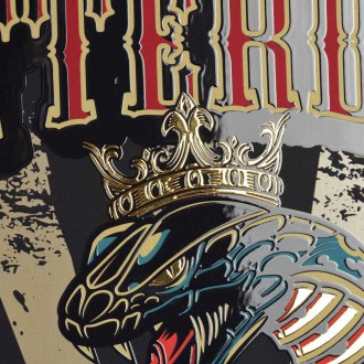 Rotterdam tatoo fest 3D Zlatý Plakát