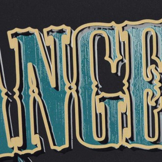 Los Angeles Gangster Love 3D Zlatý Plakát