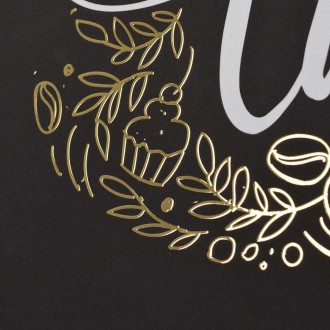 Čas na čaj 3D Zlatý Plakát