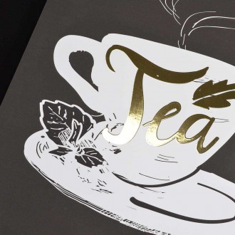 Čaj 3D Zlatý Plakát