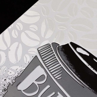 Nejprve kávu 3D Plakát