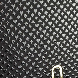 Dáma 3D Zlatý Plakát