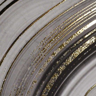 Tmavý mramor 3D Zlatý Plakát