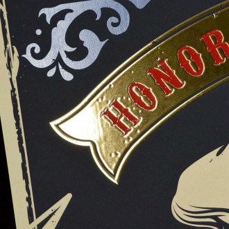 Moře volá 3D Zlatý Plakát