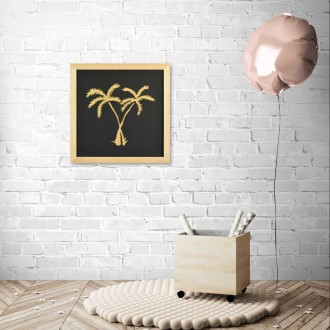Nástěnná dekorace Palmy 2