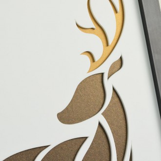 Nástěnná dekorace Mladý jelen