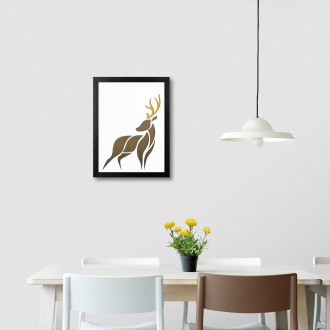 Nástěnná dekorace Mladý jelen