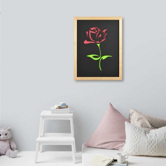 Nástěnná dekorace Růže