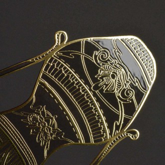 Znamení zvěrokruhu Vodnář 3D Zlatý Plakát