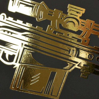 Barret 3D Zlatý Plakát