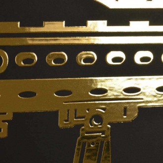 Barret 3D Zlatý Plakát