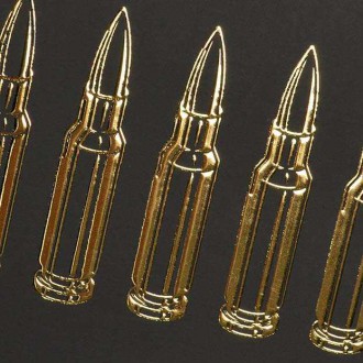 M4 grenade launcher 3D Zlatý Plakát