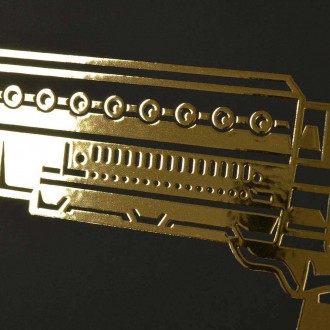 M240 machine gun 3D Zlatý Plakát