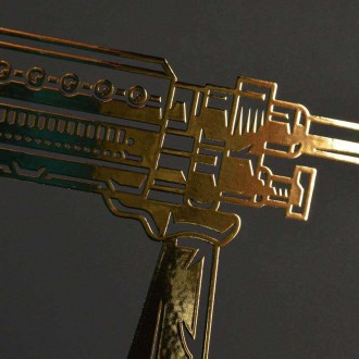 M240 machine gun 3D Zlatý Plakát