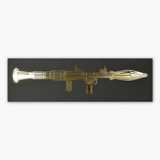 RPG-7 3D Zlatý Plakát