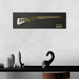 Shotgun 3D Zlatý Plakát