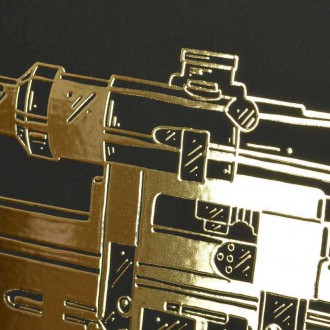 SVD Dragunov 3D Zlatý Plakát