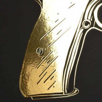 CZ 75 3D Zlatý Plakát