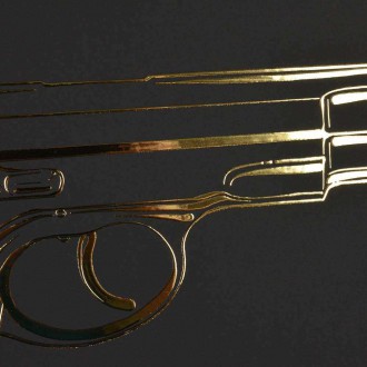 CZ 75 3D Zlatý Plakát