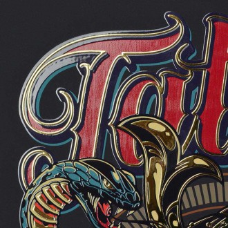 Tetovací festival Samurai Tokio 3D Zlatý Plakát