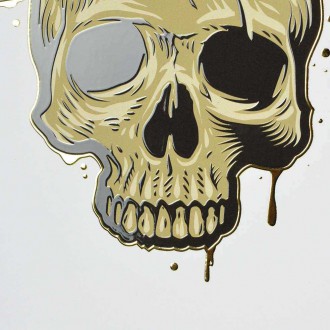 Skejtuj nebo zemři 3D Zlatý Plakát