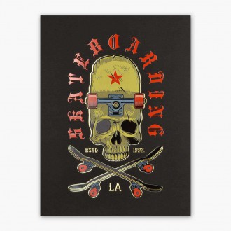 Skejtuj nebo zemři 3 3D Zlatý Plakát