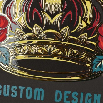 Tetovací studio custom 3D Zlatý Plakát