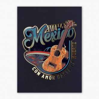 Viva Mexico 3D Zlatý Plakát