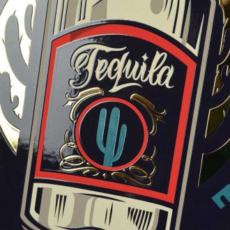 Tequila festival 3D Zlatý Plakát