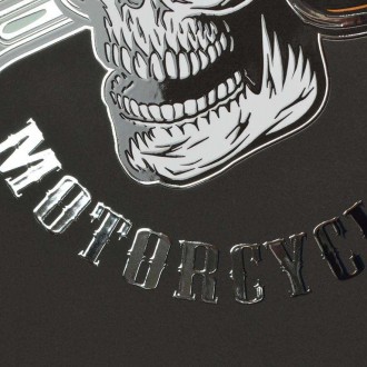 Live to ride 3D Stříbrný Plakát