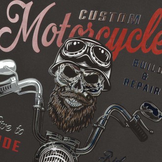 California motorcycles 3D Stříbrný Plakát