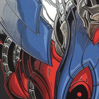 Zabijácký samuraj 3D Stříbrný Plakát