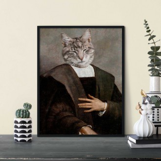 Portrét mazlíčka Columbus