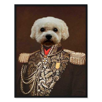 Portrét mazlíčka Commander