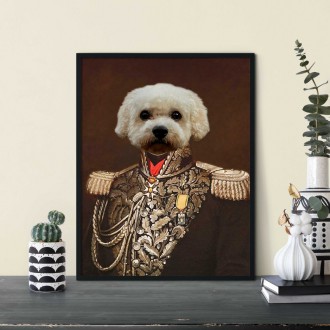 Portrét mazlíčka Commander