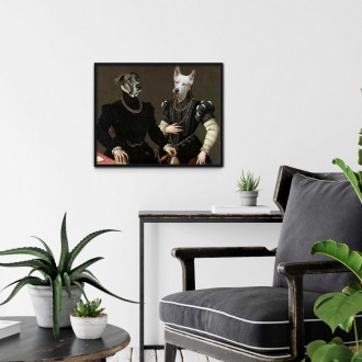 Portrét mazlíčka Couple