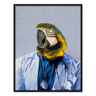 Portrét mazlíčka Doctor