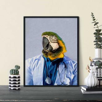 Portrét mazlíčka Doctor