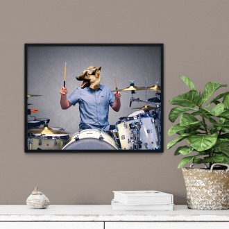 Portrét mazlíčka Drummer