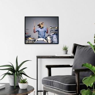 Portrét mazlíčka Drummer