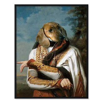 Portrét mazlíčka Hussar