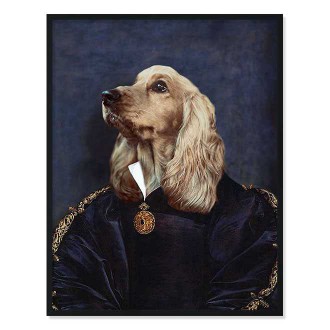 Portrét mazlíčka Mademoiselle