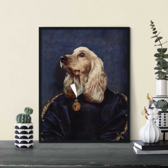 Portrét mazlíčka Mademoiselle