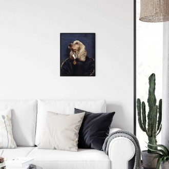 Portrét mazlíčka Mademoiselle