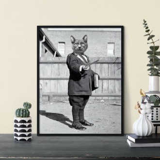 Portrét mazlíčka Postman